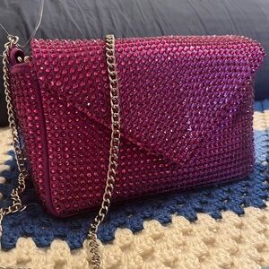 Badgley Mischka Jewel Shoulder Top Handle Bag